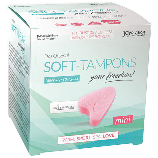 JOYDIVISION SOFT-TAMPONS - ORIGINELE SOFT-TAMPONS MINI 3 UDS