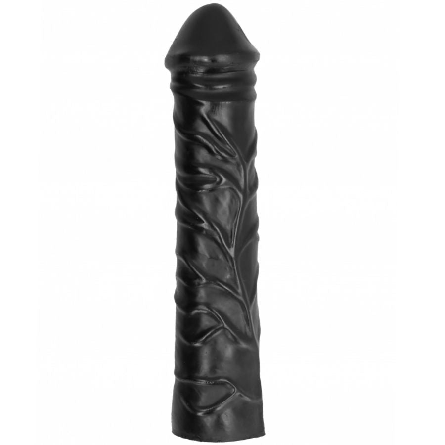 ALL BLACK - REUZEN ZACHTE FISTING DILDO 32 CM