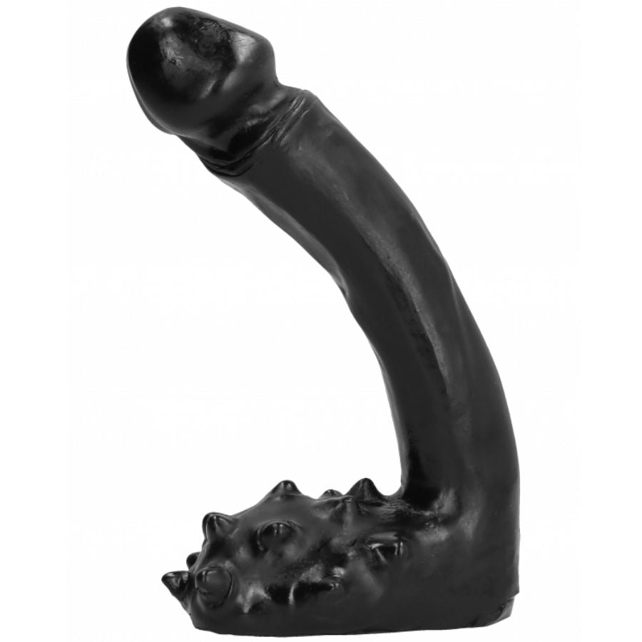 ALL BLACK - DILDO REALISTISCH 19 CM