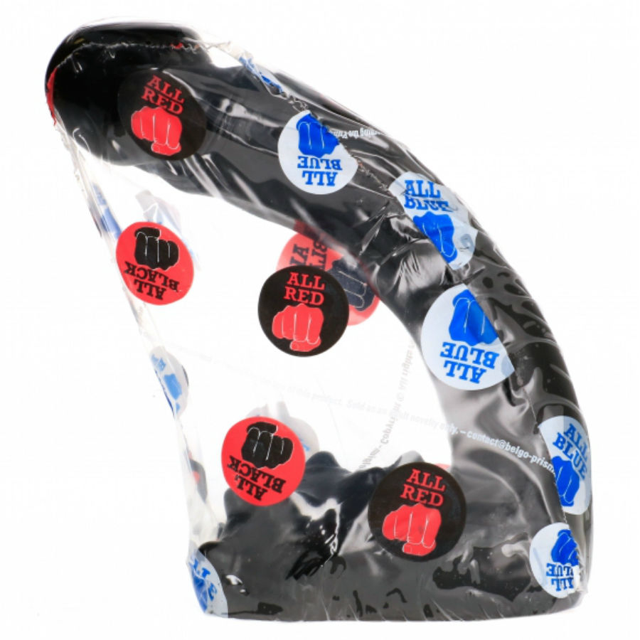 ALL BLACK - DILDO REALISTISCH 19 CM