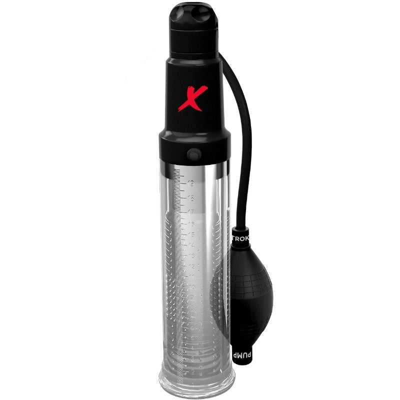 PDX ELITE - SUCK N PUMP STROKER VIBRERENDE MASTURBATOR ZUIGPOMP