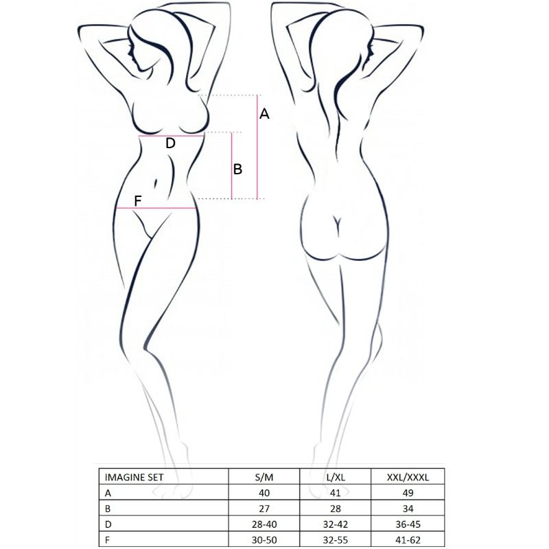 PASSION - WOMAN IMAGINE SET РАЗМЕР S/M