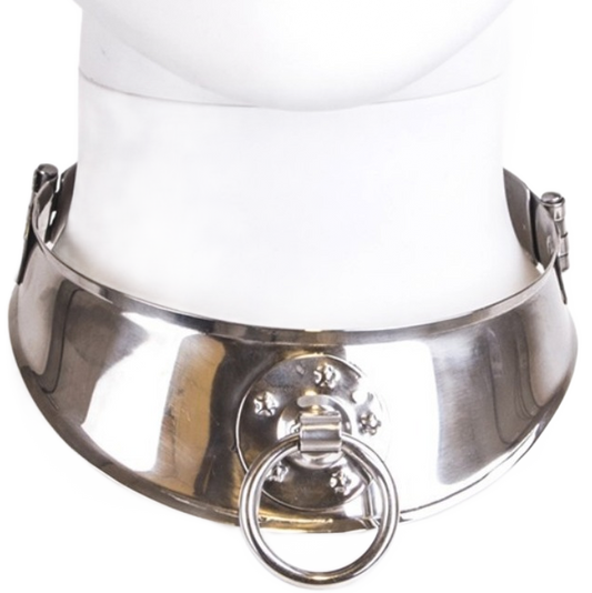 COLLIER DE CONTRAINTE MÉTAL DUR AVEC ANNEAU