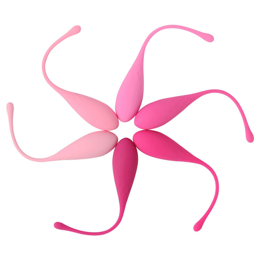 LESLIE - KEGEL FIT BEKKENSPIER TRAINING SET 6 GEWICHTEN