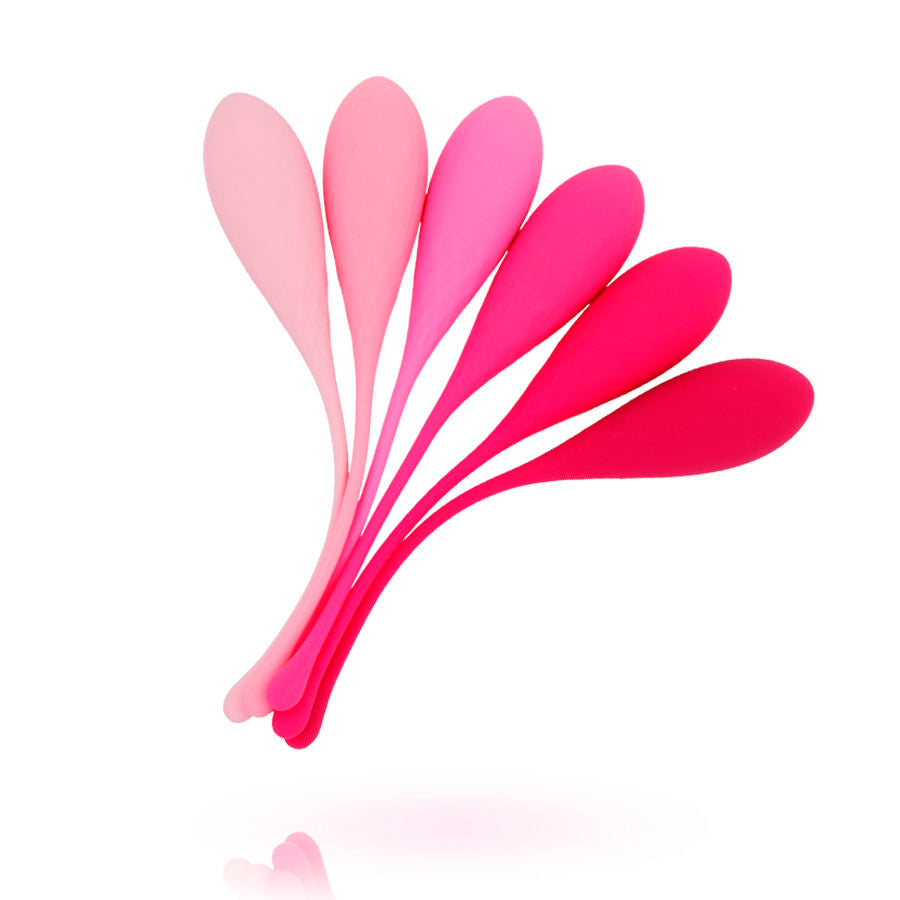 LESLIE - KEGEL FIT BEKKENSPIER TRAINING SET 6 GEWICHTEN