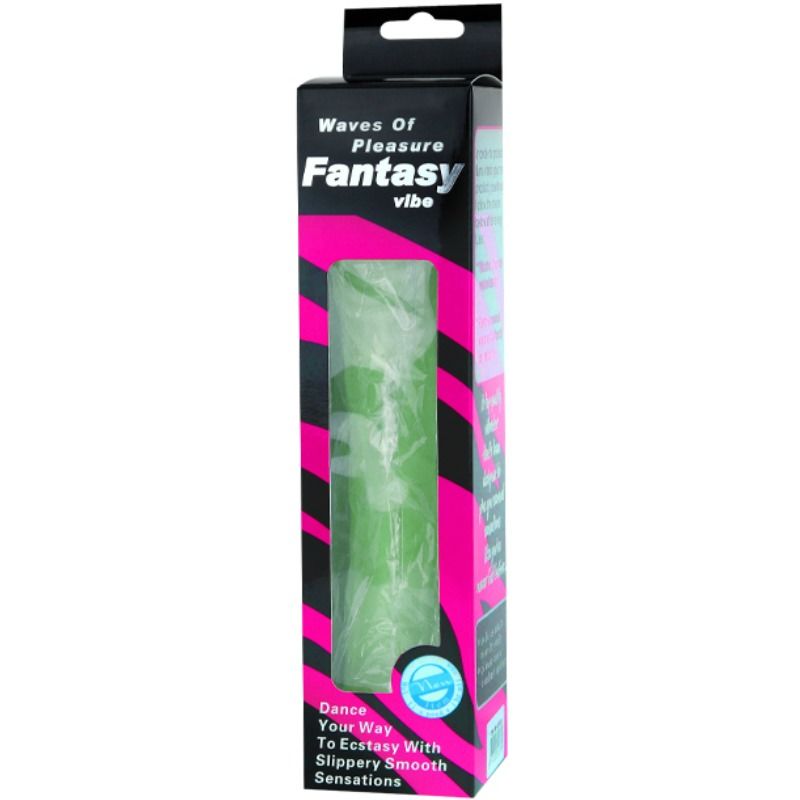 BAILE - WAVES OF PLEASURE VIBRATOR 23 CM GROEN