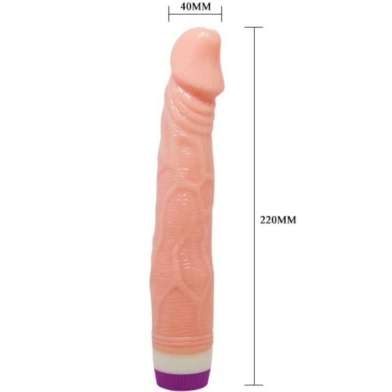 BAILE - NATUURLIJKE REALISTISCHE VIBRATOR 22 CM