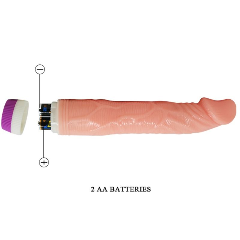BAILE - NATUURLIJKE REALISTISCHE VIBRATOR 22 CM