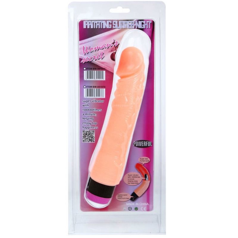 BAILE - NATUURLIJKE FLEXIBELE REALISTISCHE VIBRATOR 24 CM