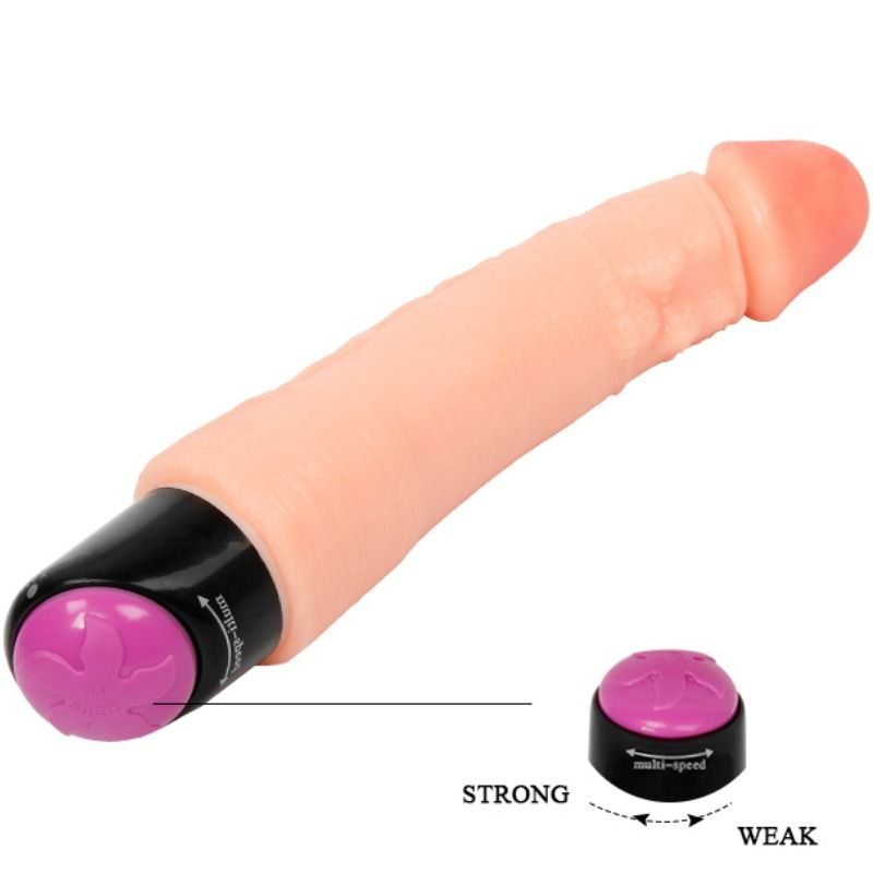 BAILE - VIBRATEUR FLEXIBLE ET RÉALISTE 25 CM