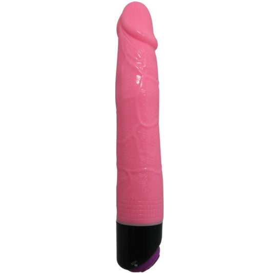 BAILE - KLEURRIJKE SEX REALISTISCHE VIBRATOR ROZE 23 CM