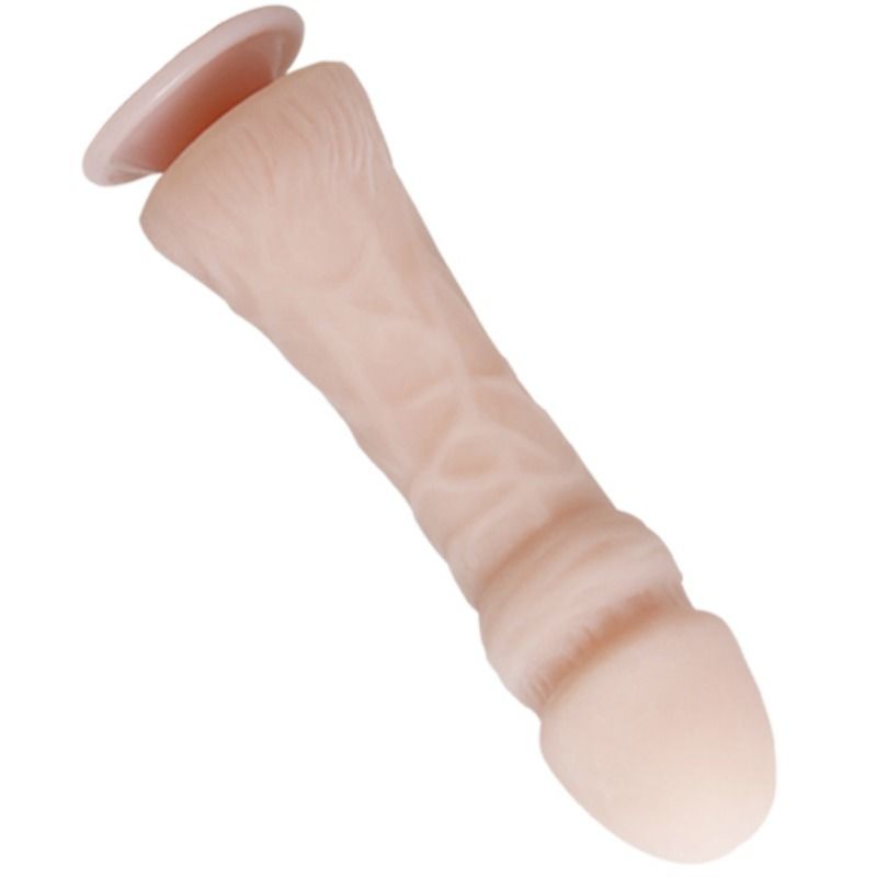 BAILE - DE GROTE PENIS DILDO MET NATUURLIJKE VIBRATIE 23,5 CM