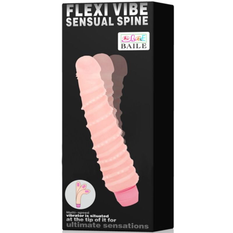 BAILE - FLEXI VIBE Спиральный чувственный вибратор 19,5 см