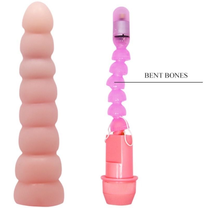 BAILE - FLEXI VIBE SENSUAL Spine FLEXIBLE VIBRATOR 19 CM