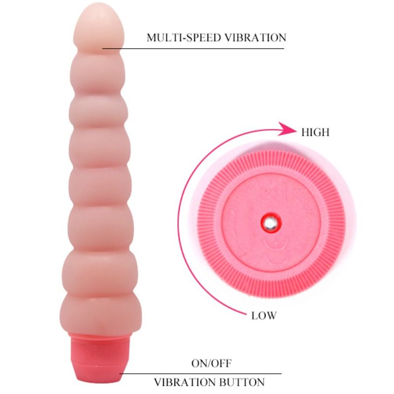 BAILE - FLEXI VIBE SENSUAL Spine FLEXIBLE VIBRATOR 19 CM