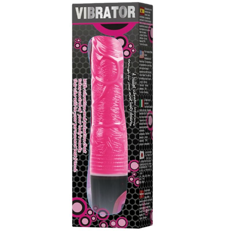BAILE - VIBRATEUR ROSE À VITESSES MULTIPLES