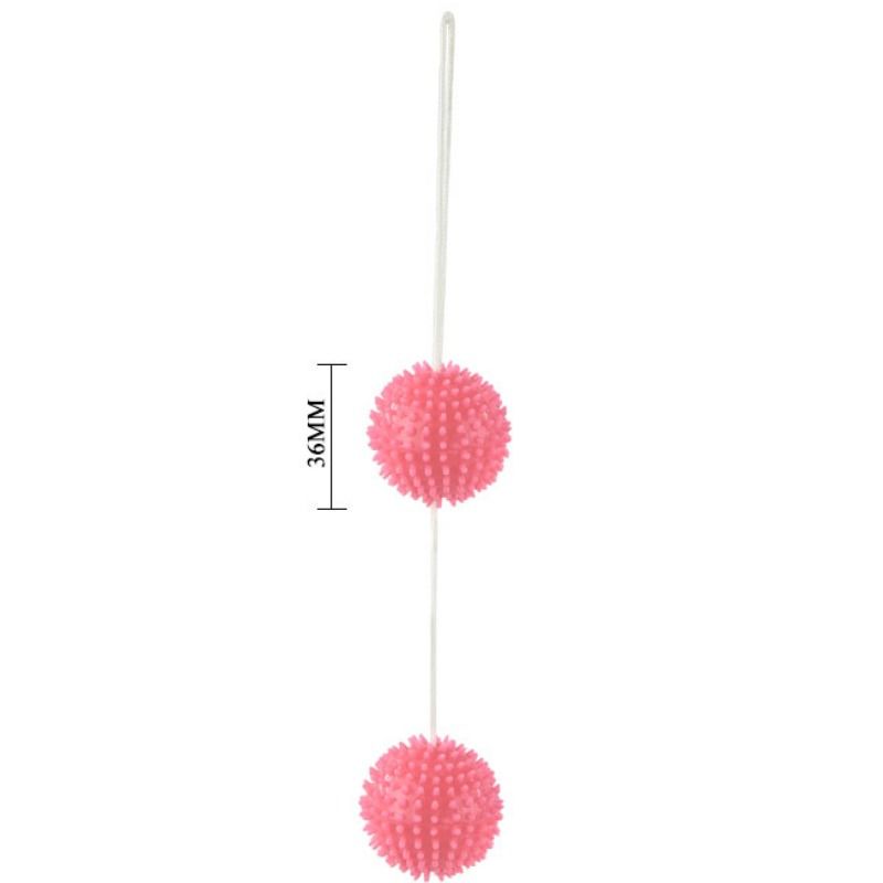 BAILE - DIEP GENOT ROZE GETEXTUREERDE BALLEN 3,6 CM