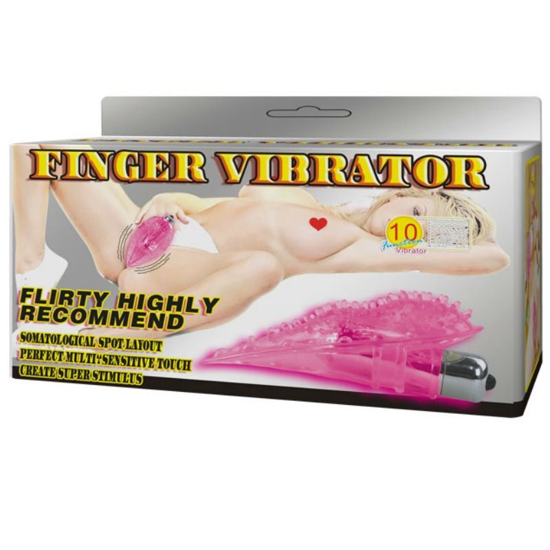 BAILE - VINGERVIBRATOR STIMULERENDE MASSAGER