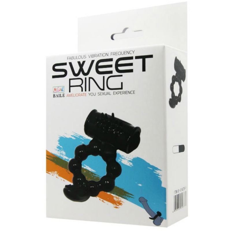 BAILE - SWEET RING ANELLO CON DOPPIO STIMOLATORE