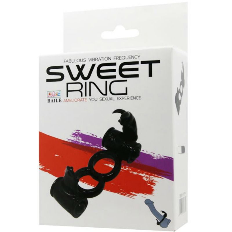 BAILE - SWEET RING DOPPIO ANELLO CON DOPPIO CONIGLIO