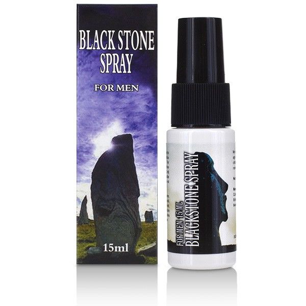 COBECO - Spray retardateur Black Stone pour hommes 15 ml