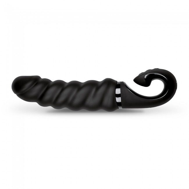 G-VIBE - G-JACK 2 - ZWARTE VIBRERENDE DILDO