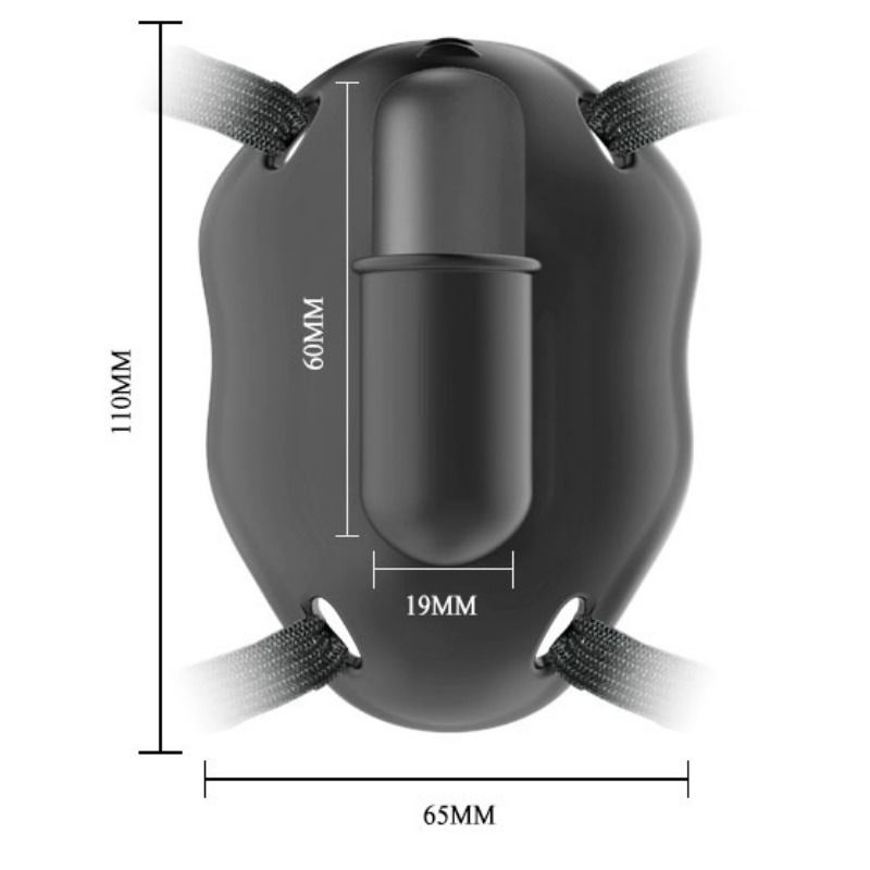 PRETTY LOVE - STRAP ON MET CARTER VIBRERENDE KOGEL