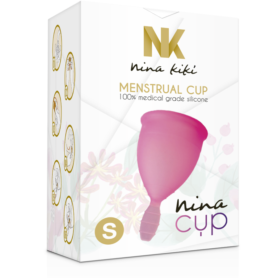 NINA KIKÍ - MENSTRUATIECUP ROZE - MAAT S