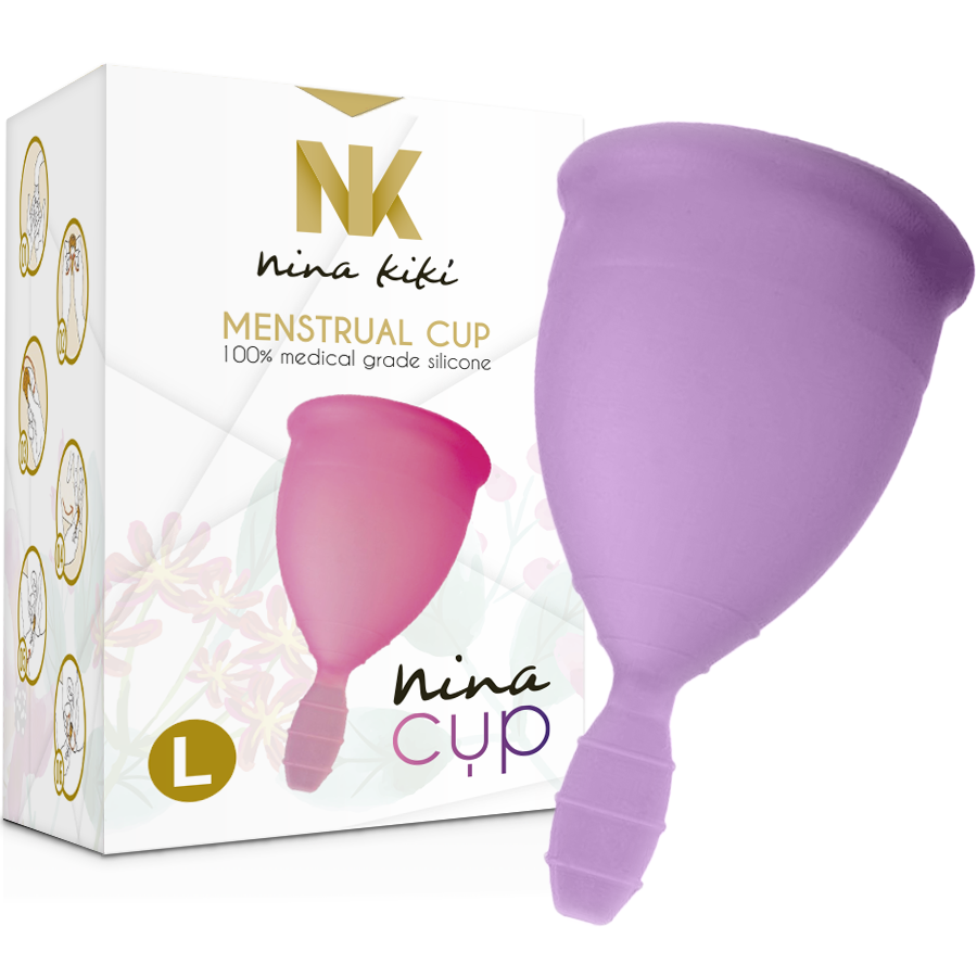 NINA KIKÍ - MENSTRUATIECUP PAARS - MAAT L
