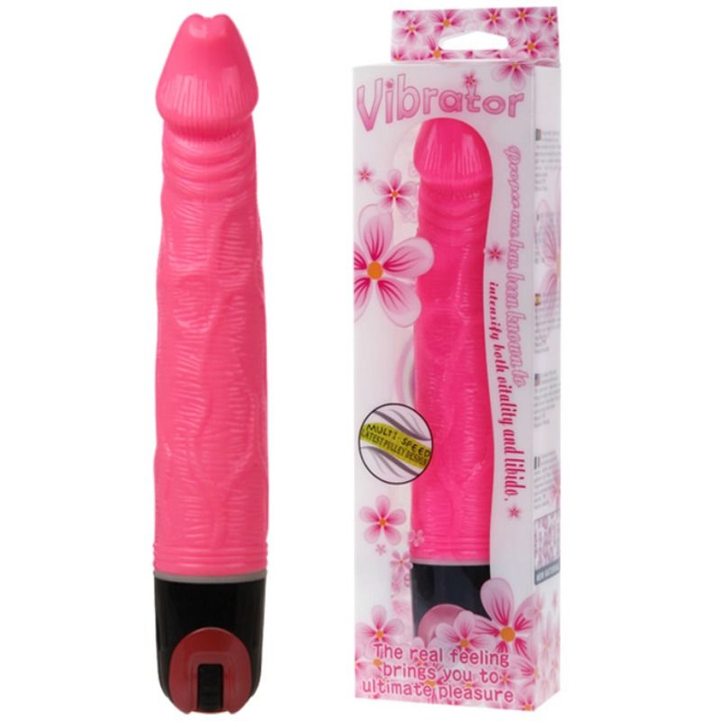 BAILE - VIBRATOR MULTISNELHEDEN 21,5 CM ROZE