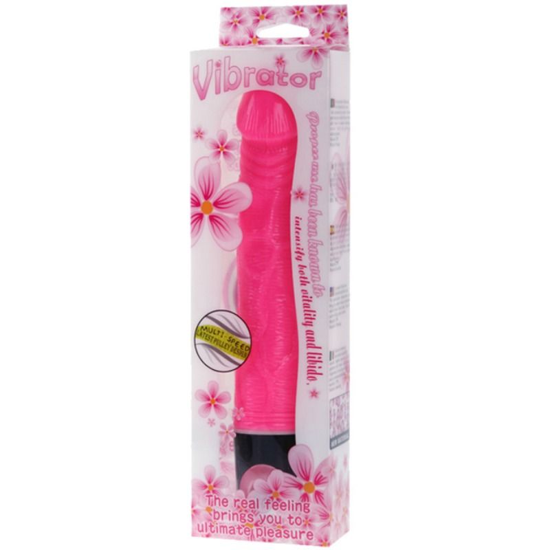 BAILE - VIBRATOR MULTISNELHEDEN 21,5 CM ROZE