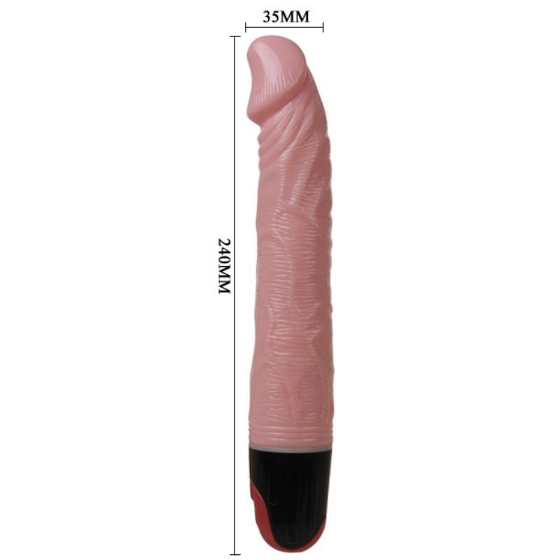 BAILE - VIBRATOR MULTISNELHEDEN 21,5 CM ROZE
