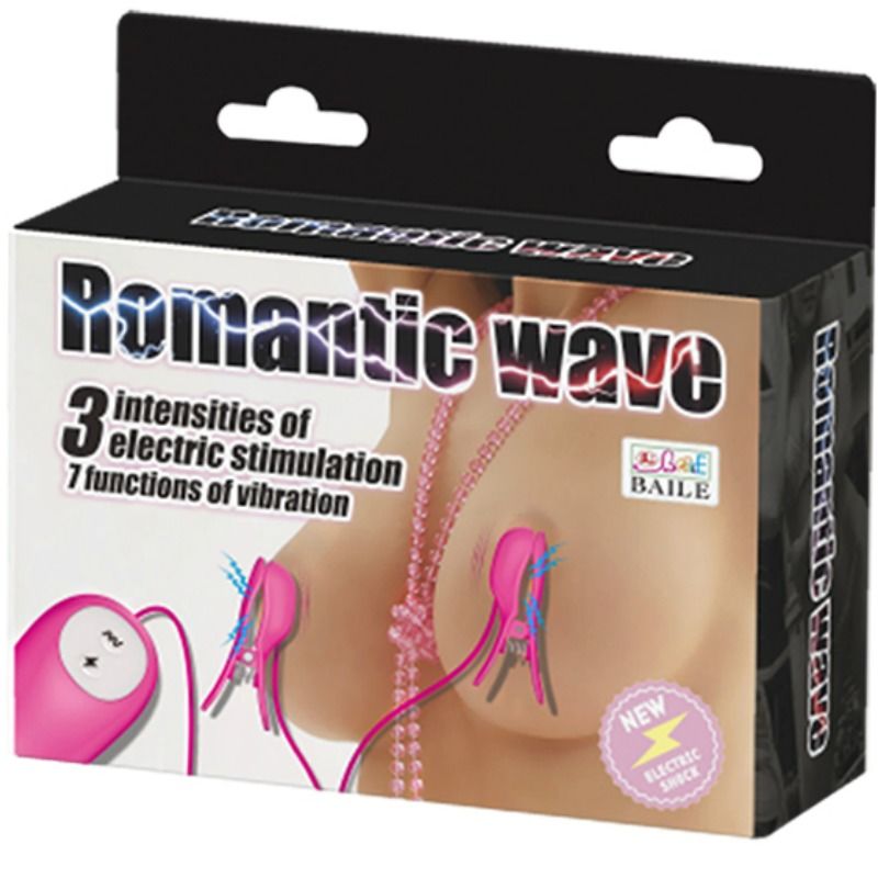 BAILE - PIZZAS ROMANTIC WAVE AVEC VIBRATION ET ÉLECTROSCHOCK FUCHSIA