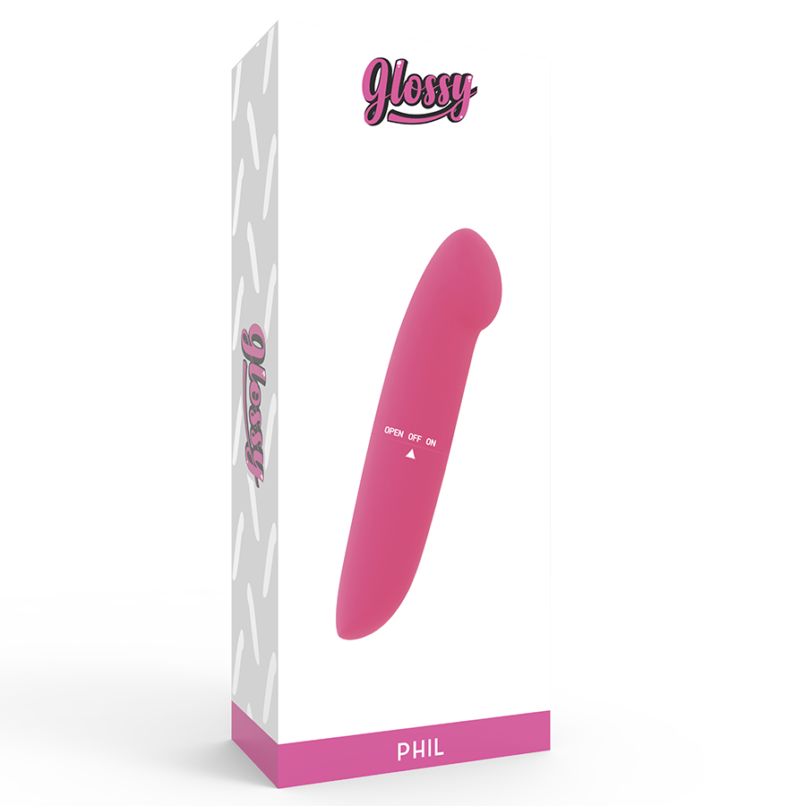 GLANZEND - PHIL VIBRATOR ROZE