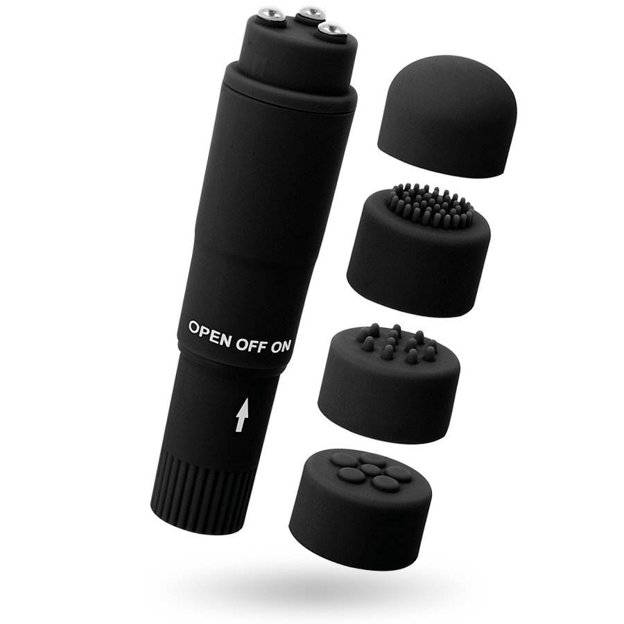 GLOSSY - KURT POCKET MASSAGER NOIR