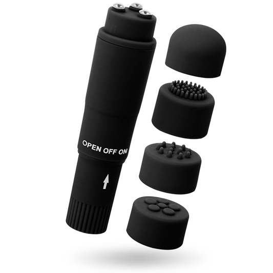 GLOSSY - KURT POCKET MASSAGER NOIR