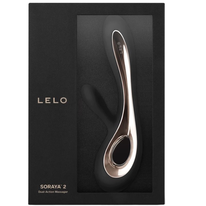 LELO - SORAYA 2 ZWART KONIJN VIBRATOR