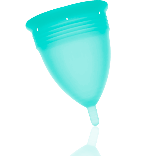 STERCUP - FDA SILICONEN MENSTRUATIECUP AQUAMARINE - MAAT L