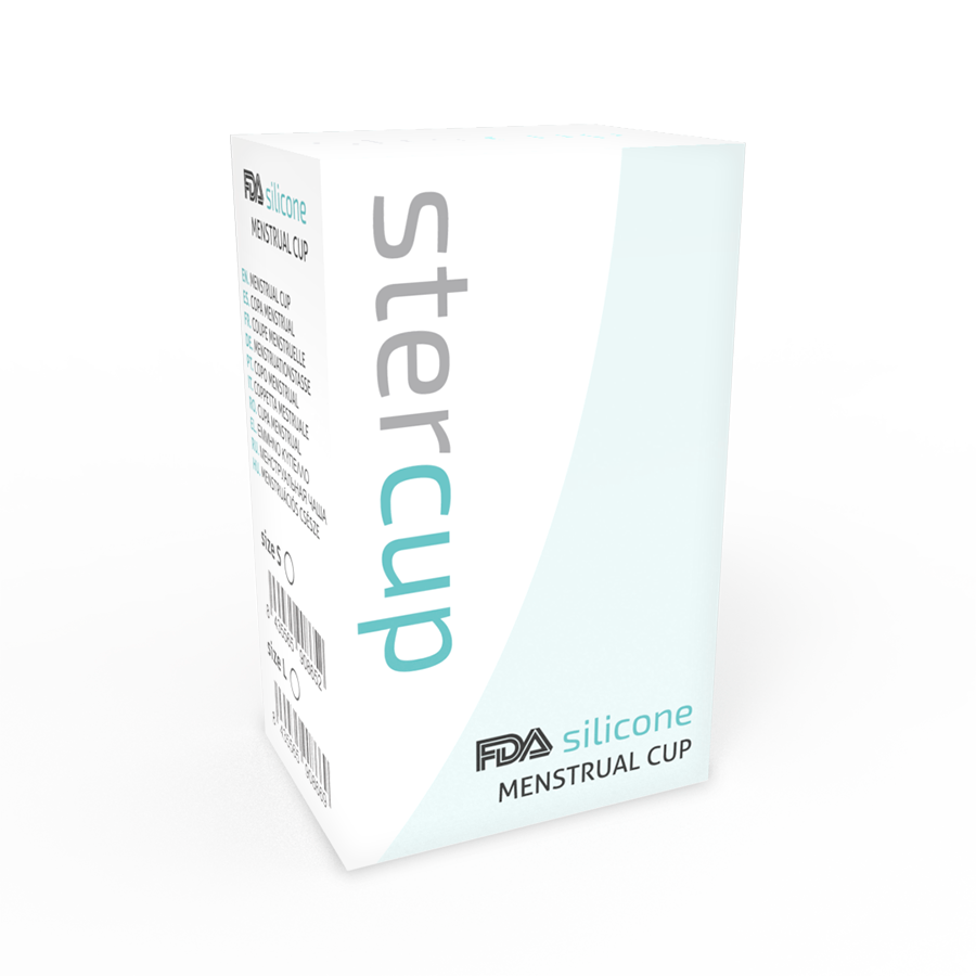 STERCUP - FDA SILICONEN MENSTRUATIECUP VIOLET - MAAT L