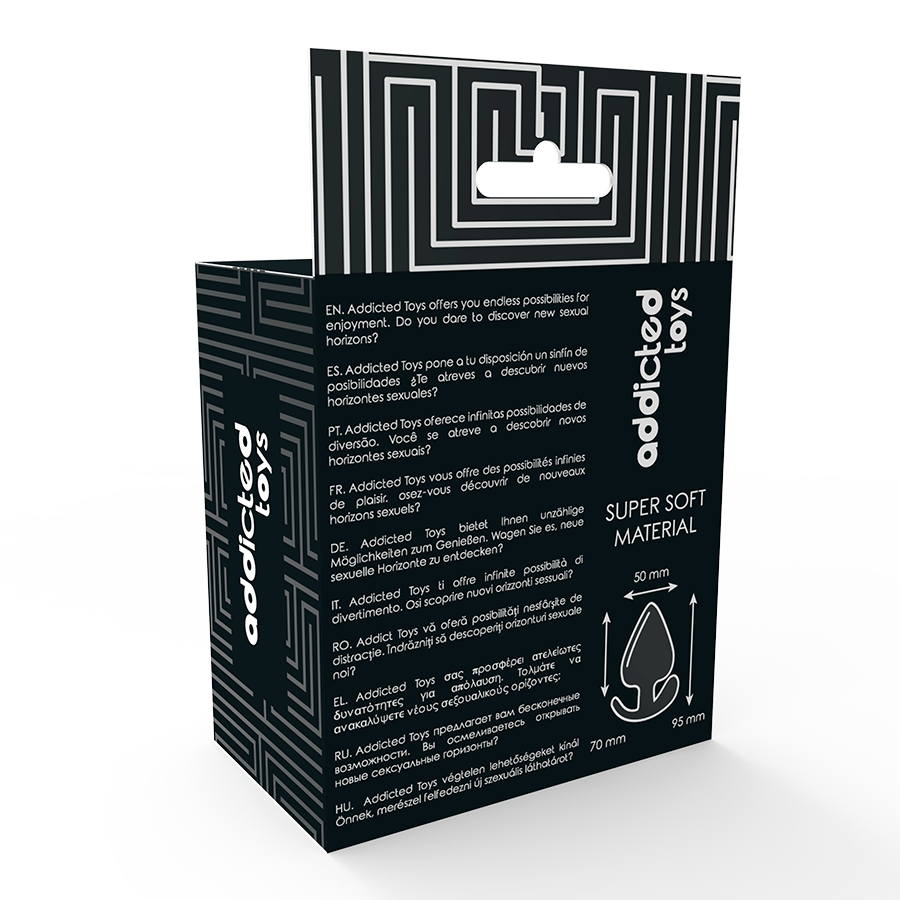 ADDICTED TOYS - ANAAL PLUG 9,5 CM