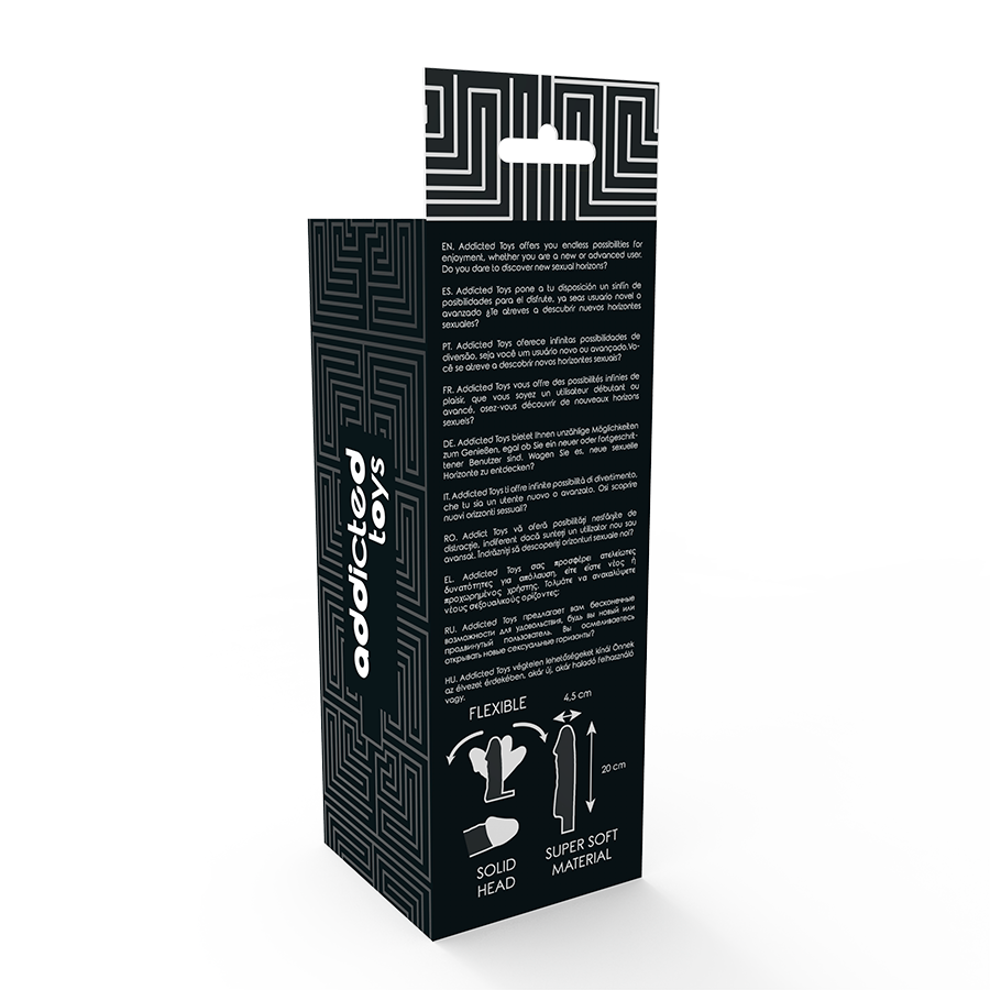 ADDICTED TOYS - EXTENSION DE PÉNIS NOIR