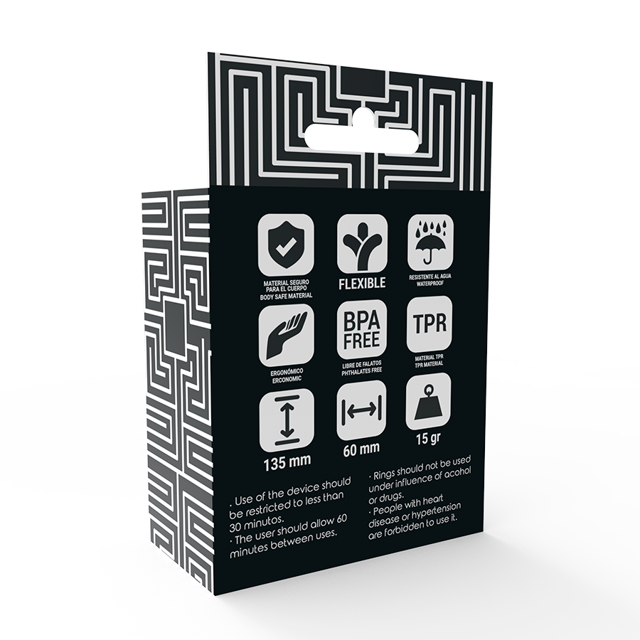 ADDICTED TOYS - C-RING SET DOORZICHTIG