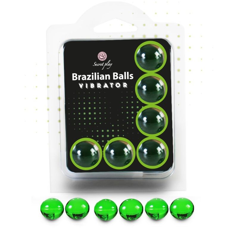 SECRETPLAY - SET 6 BRAZILIAANSE BALLEN VIBRATOR