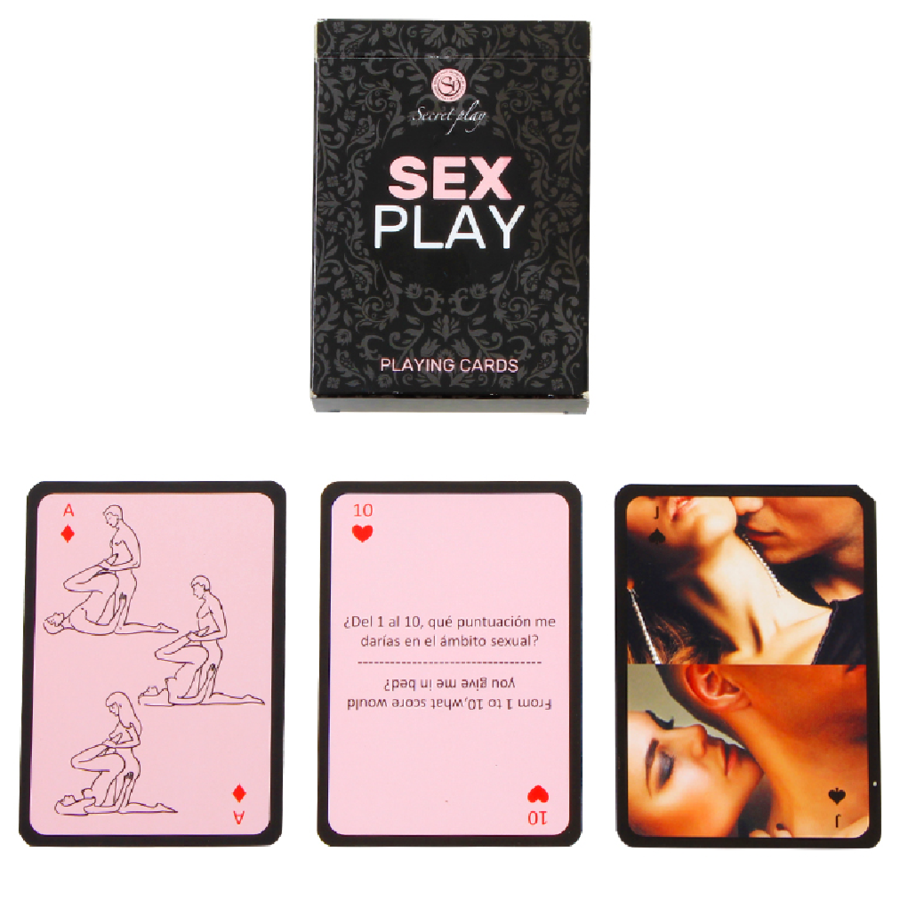 SECRETPLAY - CARTES À JOUER SEXUELLES (ES/EN)