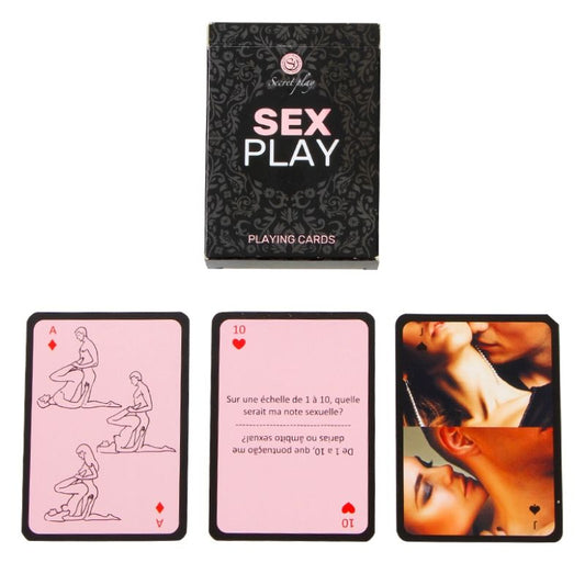 SECRETPLAY - CARTES À JOUER SEXUELLES (FR/PT)