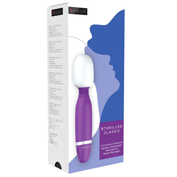 B SWISH - BTHRILLED KLASSIEKE LILAC MASSAGER
