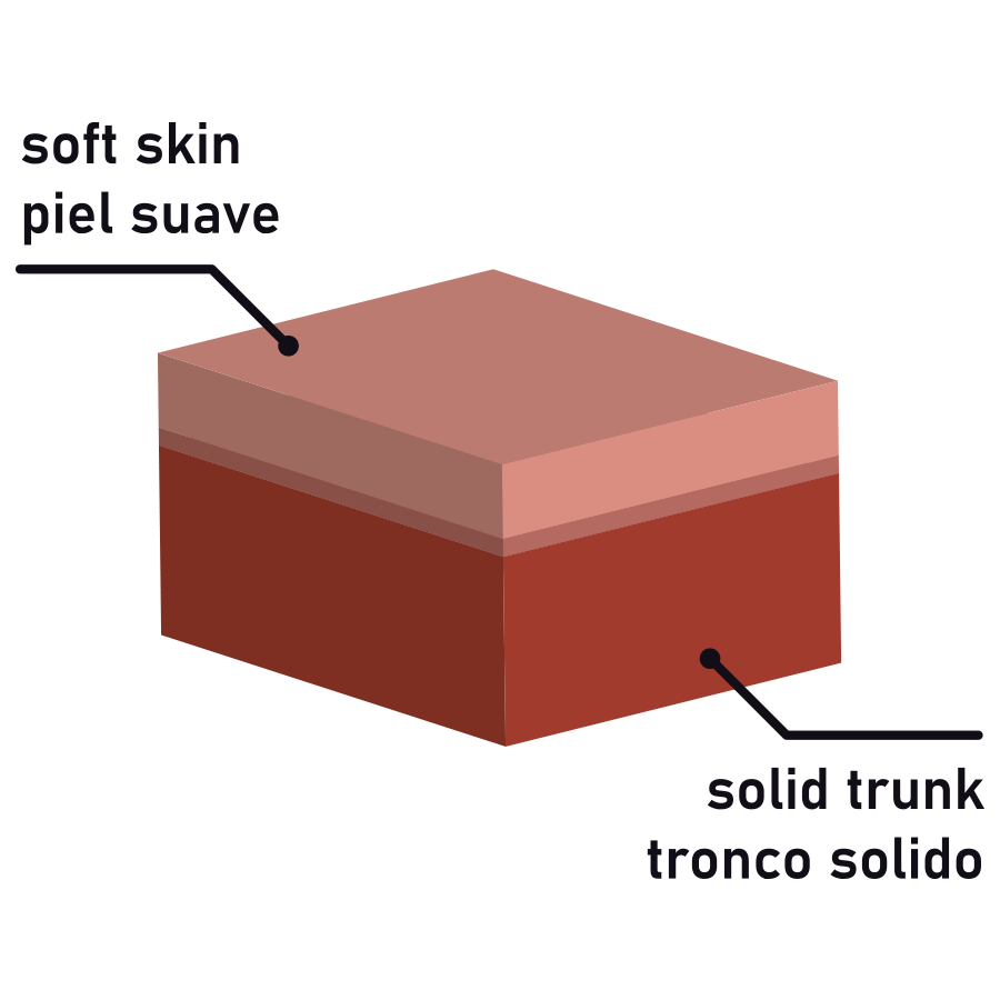 ROCKARMY - DUBBELE DICHTHEID CRUSADER 21,5 CM -O- 4,46 CM