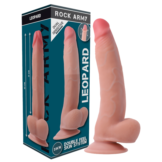 ROCKARMY - LÉOPARD DOUBLE DENSITÉ 23 CM -O- 4,77 CM