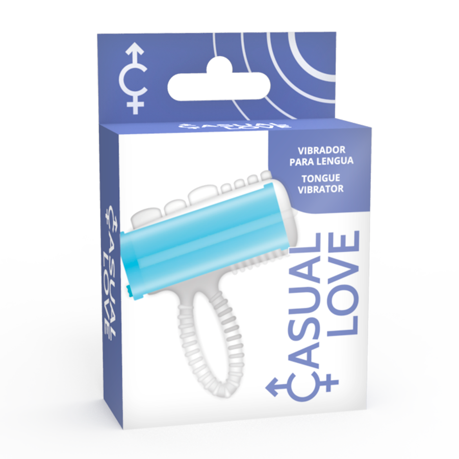 CASUAL LOVE - ANELLO LINGUALE VIBRANTE BLU