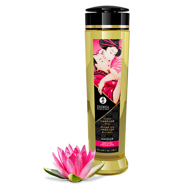 SHUNGA - HUILE DE MASSAGE ÉROTIQUE 240 ML